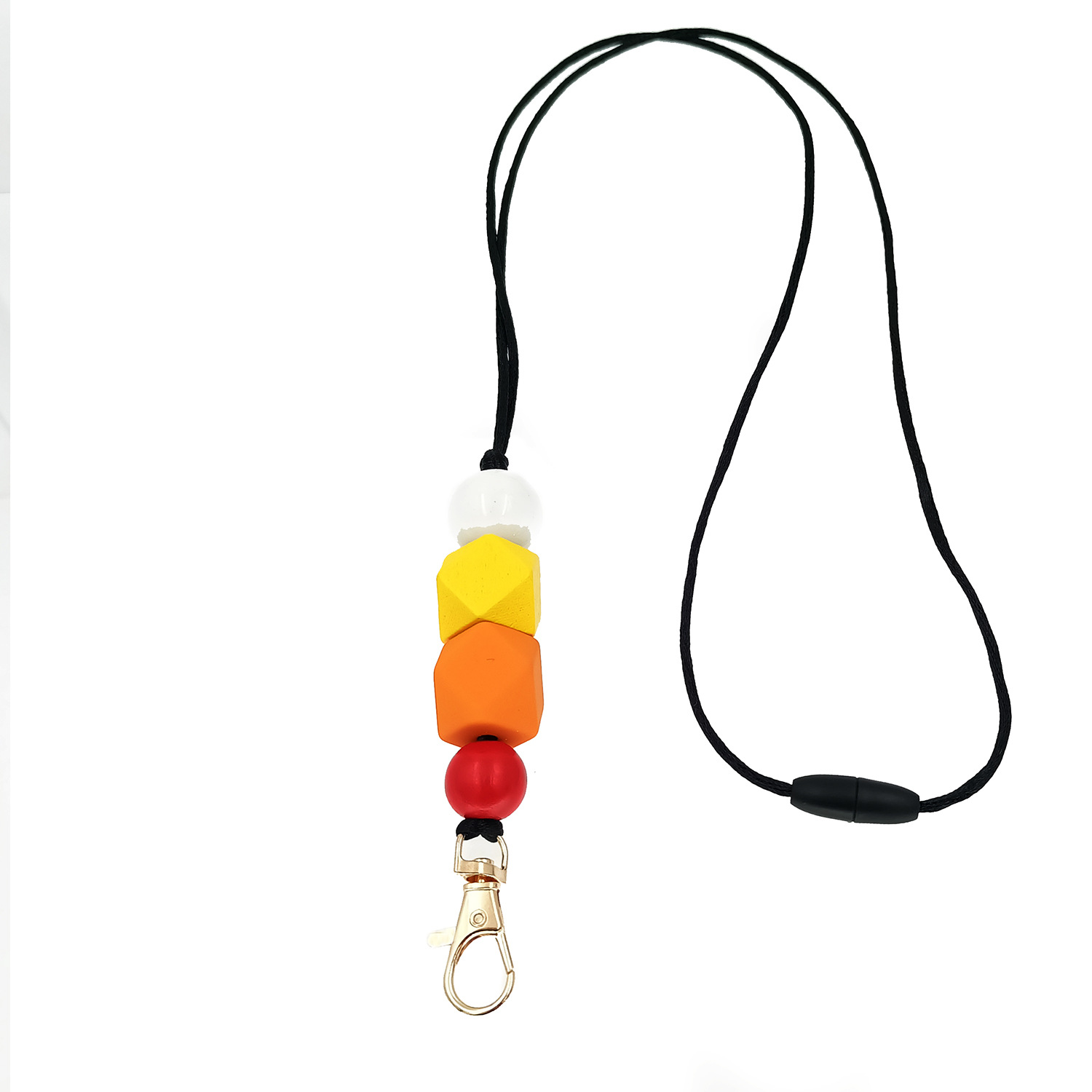 Amazon Hot Christmas Lanyard Badge Clip Key Can Buckle Work Card Long Necklace Cellphone Chain