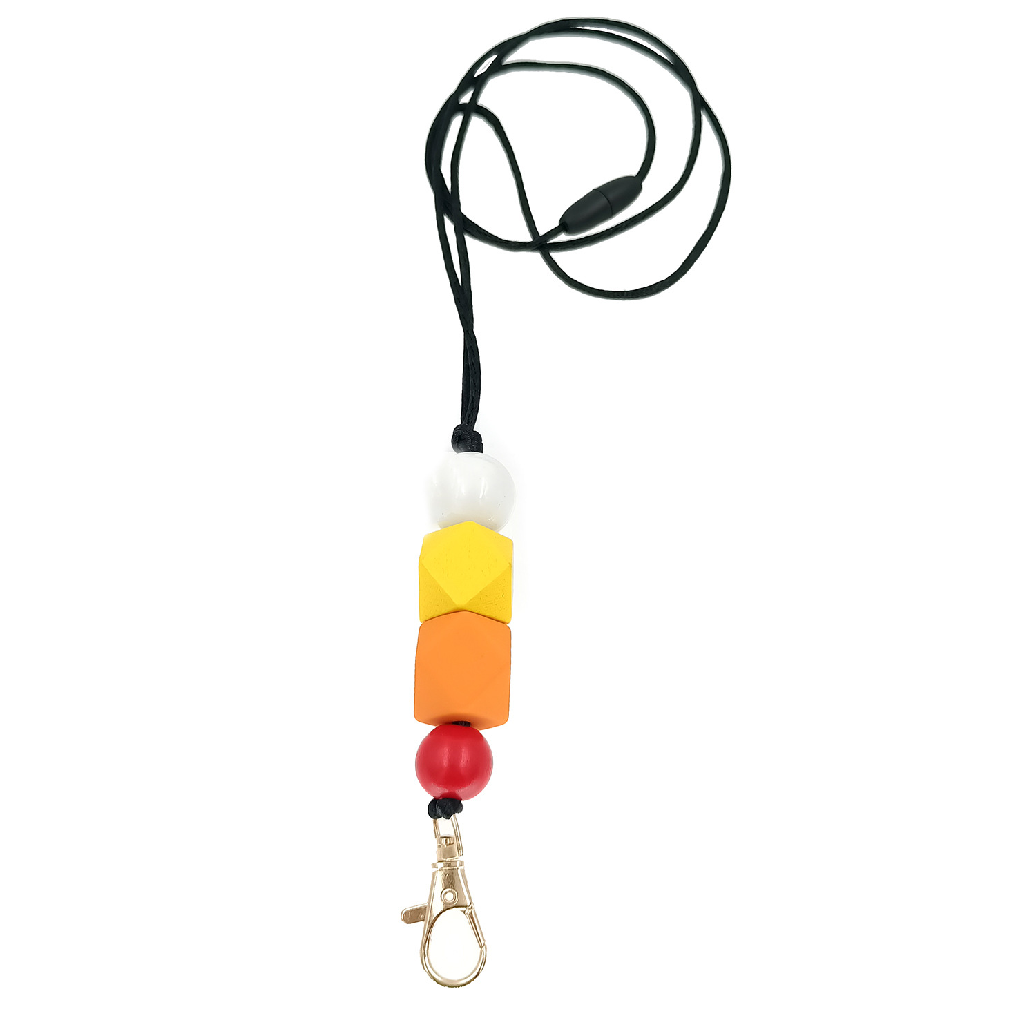 Amazon Hot Christmas Lanyard Badge Clip Key Can Buckle Work Card Long Necklace Cellphone Chain