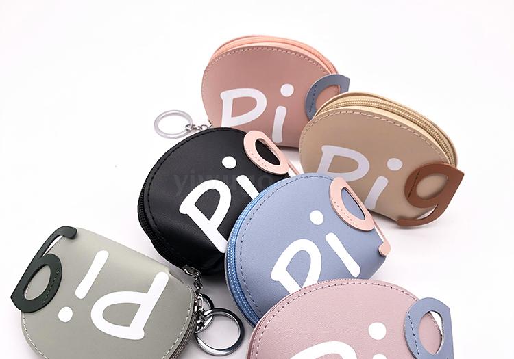 Hot style circle pig wallet coin bag card earphone bag key bag Hot style circle pig wallet coin bag card earphone bag key bag