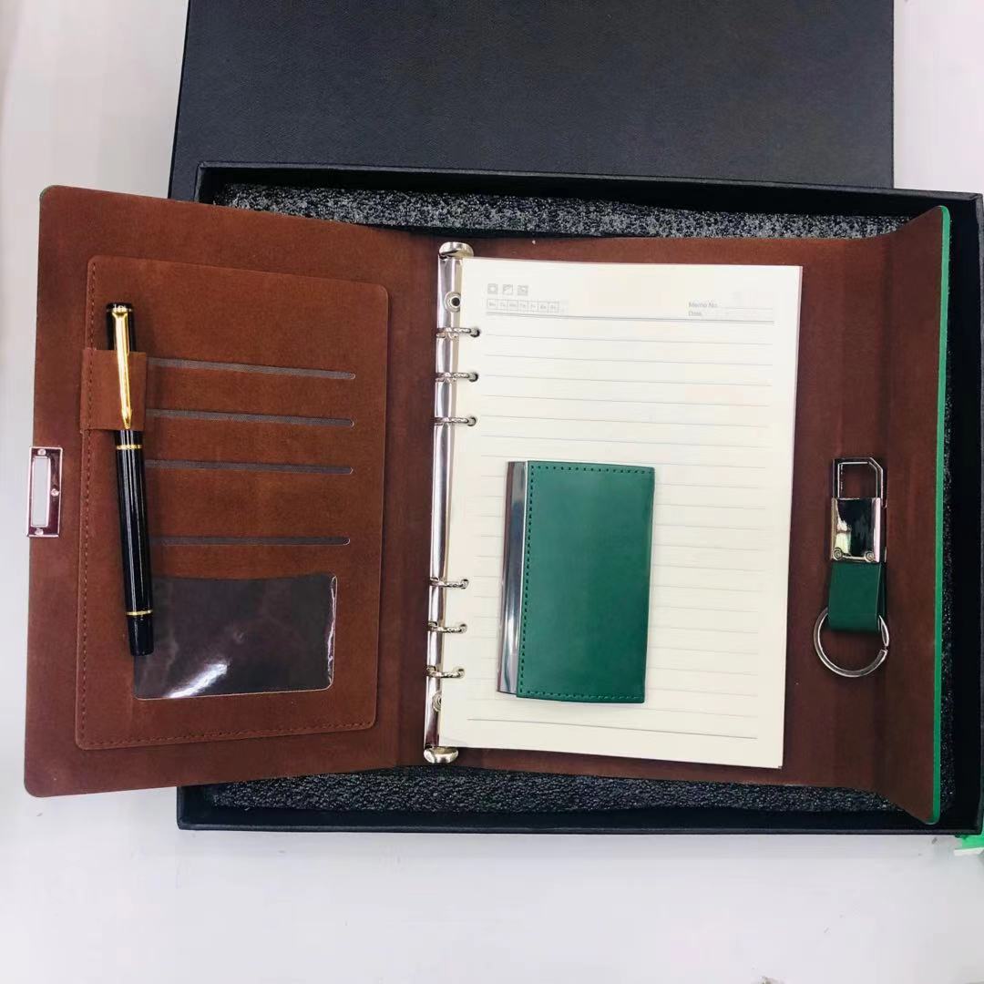 High-End Business Gift Box with Pen and Keychain with Business Card Case Customization High-End Business Gift Box with Pen and Keychain with Business Card Case Customization