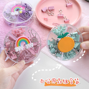 Creative Fresh Transparent Card Cover Hard IC Certificate Holder Key Chain with Bell Meal Card Student Access Control Bus Card Holder