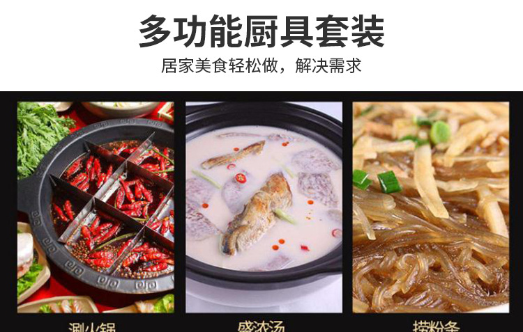 201 Stainless Steel Hot Pot Spoon Home Ladle Thickened Soup Spoon Colander Kitchen for Scooping up Porridge Soup Ladle Cooking Kitchenware Set 201 Stainless Steel Hot Pot Spoon Home Ladle Thickened Soup Spoon Colander Kitchen for Scooping up Porridge Soup Ladle Cooking Kitchenware Set