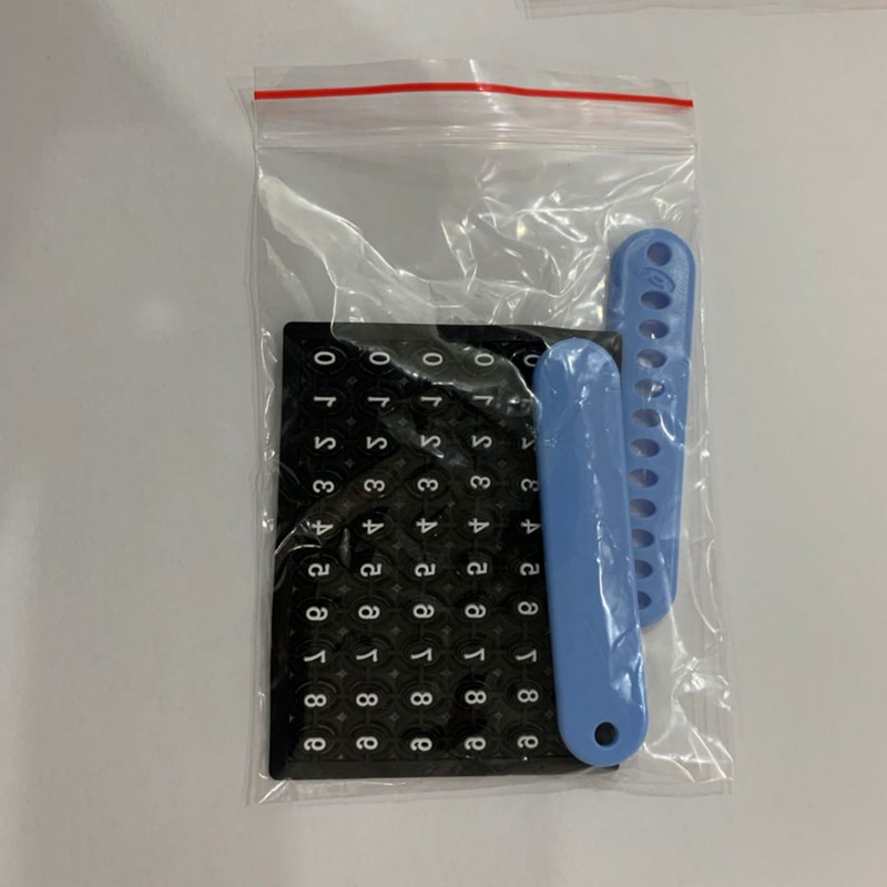 Key chain number card number card mobile phone number card number card DIY manual manufacturers direct sales