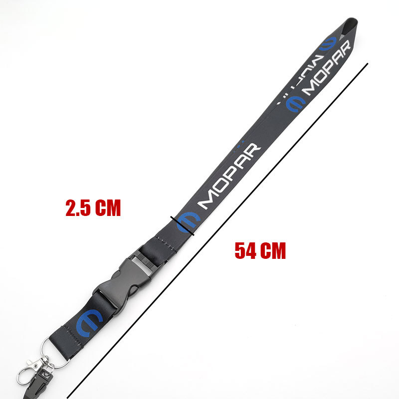 JDM Modified Culture Car Sticker Release Buckle Lanyard Badge Card Halter Key Mobile Phone Work Permit Lanyard