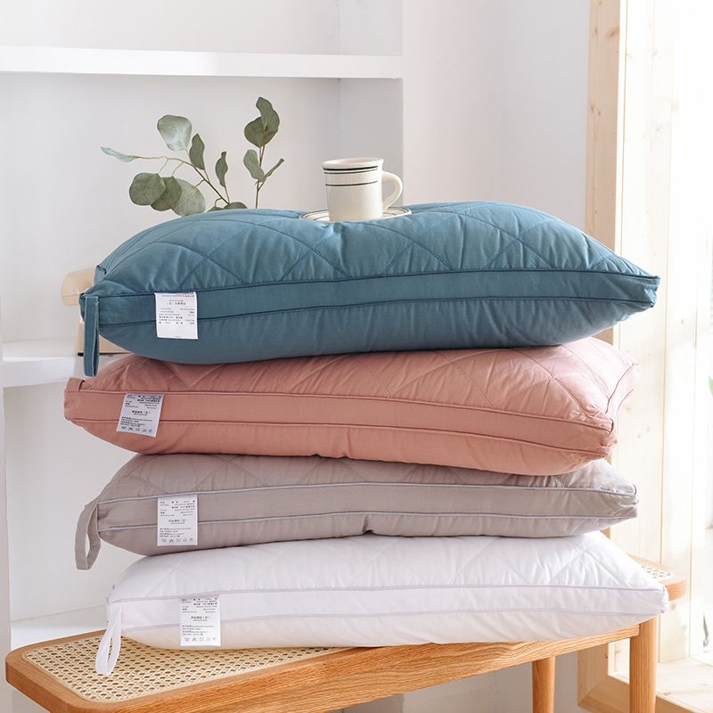Manufacturers Produce Cotton Feather Velvet Three-Dimensional Pillow Core, Pillow Single Household Hotel Hotel Cervical Pillow Insert