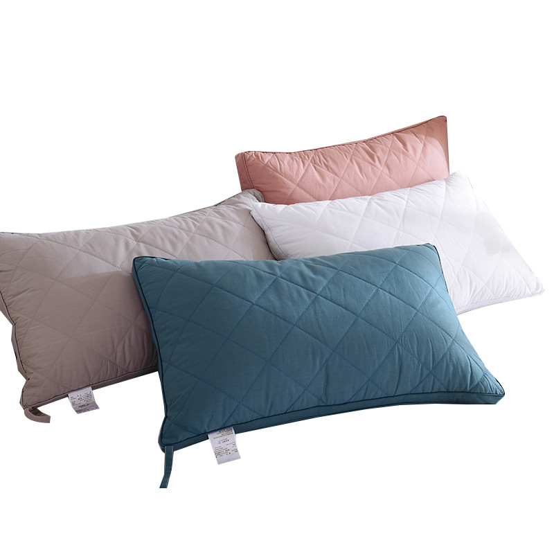 Manufacturers Produce Cotton Feather Velvet Three-Dimensional Pillow Core, Pillow Single Household Hotel Hotel Cervical Pillow Insert