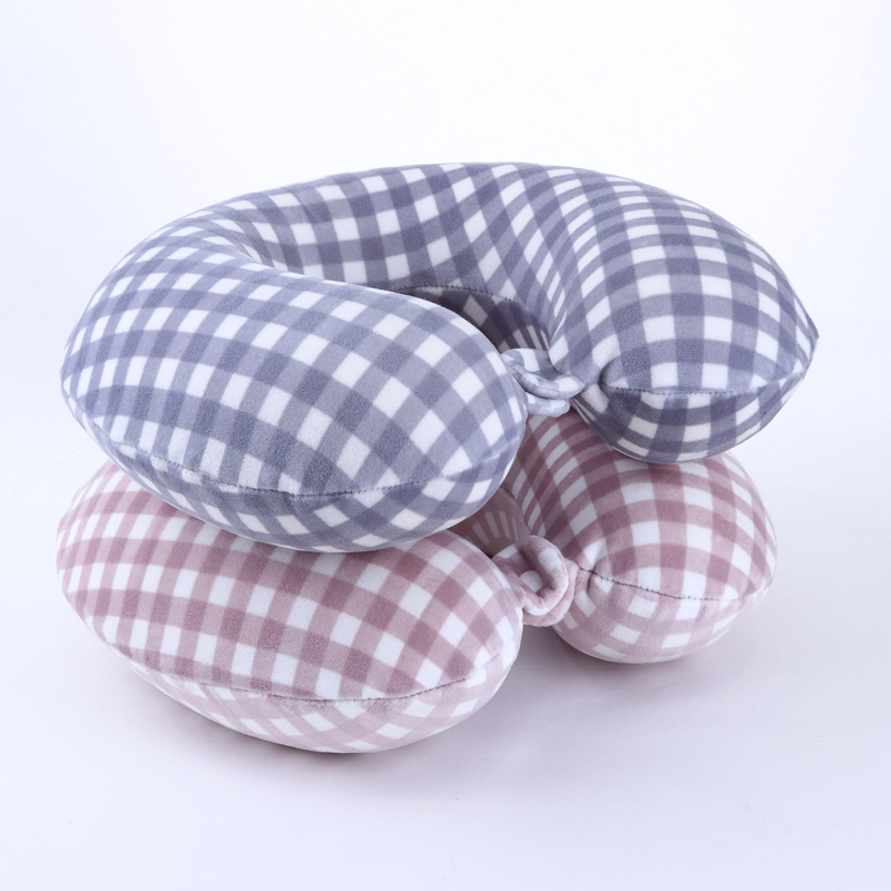 Neck protector memory cotton u-pillow airplane pillow protects neck spine pillow adult u-shaped nap portable office