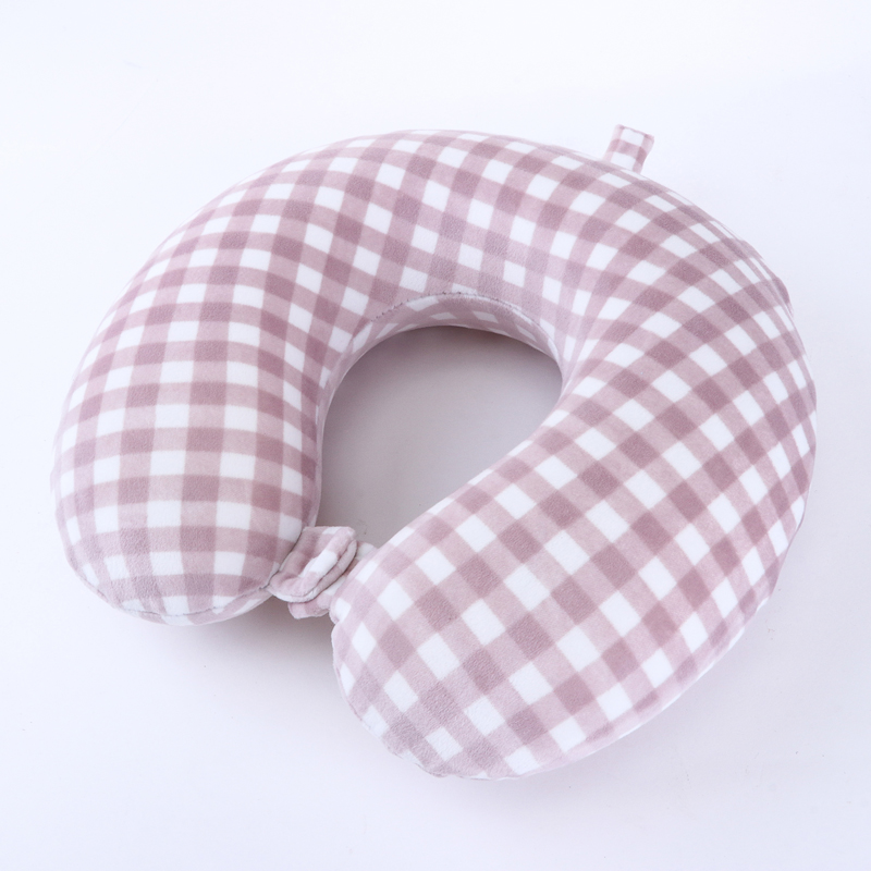 Neck protector memory cotton u-pillow airplane pillow protects neck spine pillow adult u-shaped nap portable office