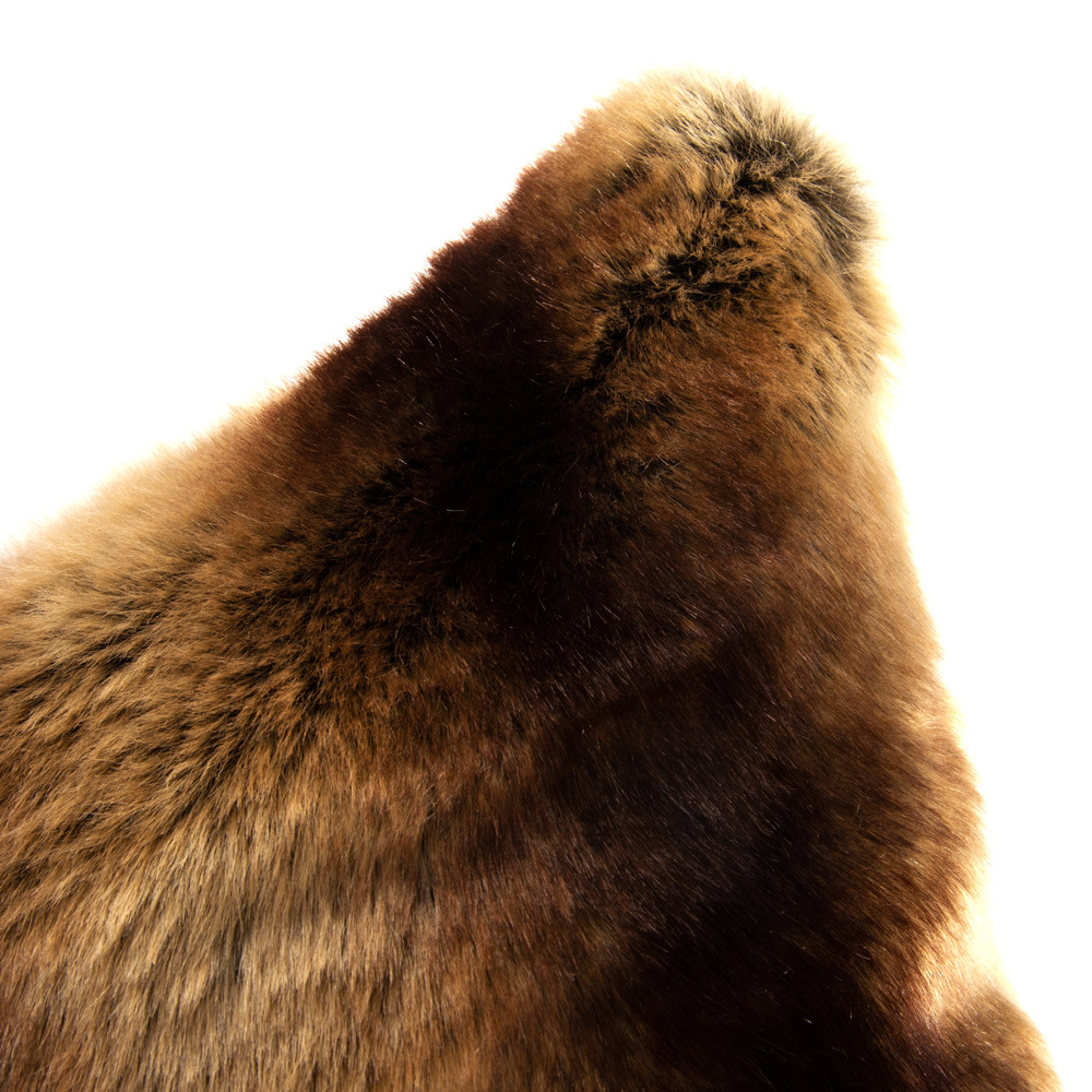 Exclusive for Cross-Border Faux Fur Pillow Cover Couch Pillow Mink Fur Pillow Cover Flame Retardant Lint-Free Factory Direct Sales