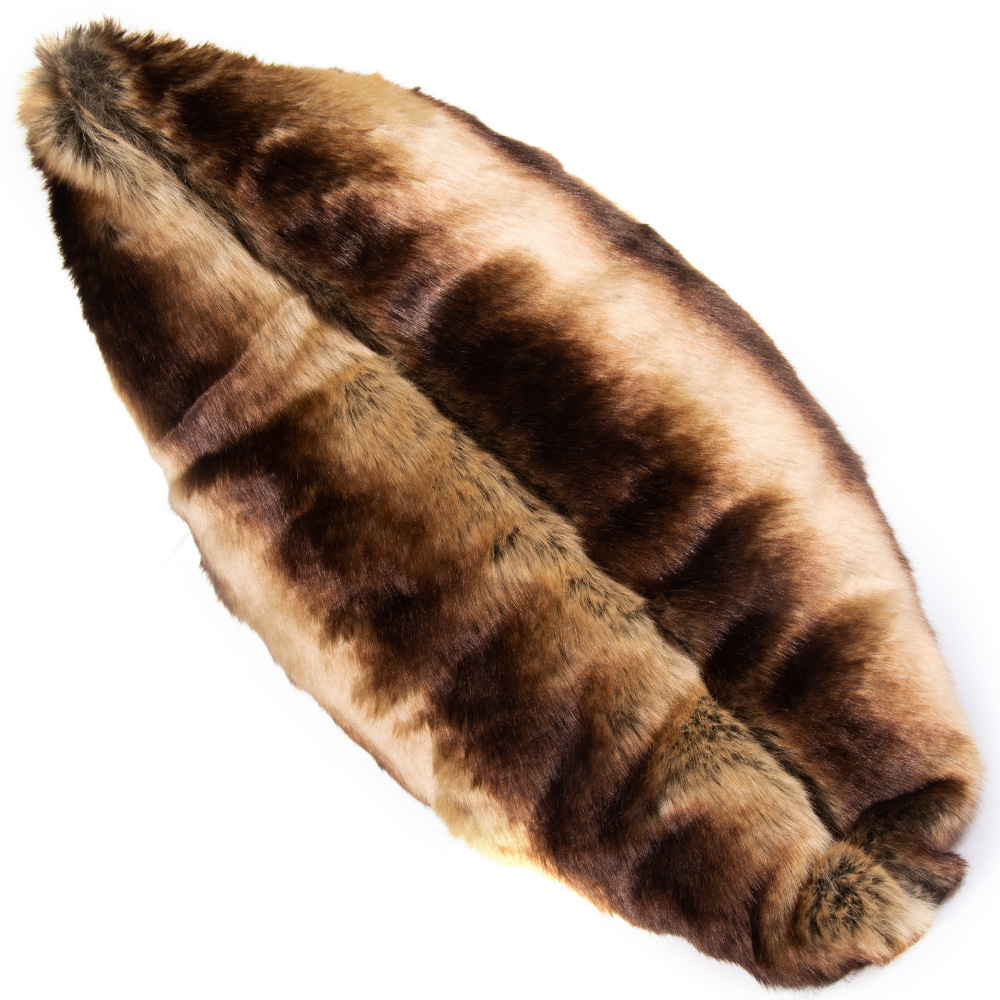 Exclusive for Cross-Border Faux Fur Pillow Cover Couch Pillow Mink Fur Pillow Cover Flame Retardant Lint-Free Factory Direct Sales