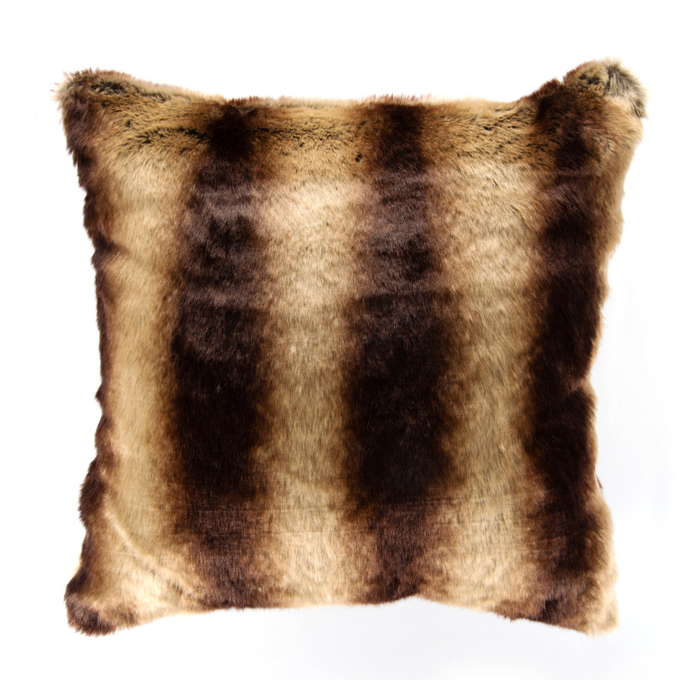 Exclusive for Cross-Border Faux Fur Pillow Cover Couch Pillow Mink Fur Pillow Cover Flame Retardant Lint-Free Factory Direct Sales