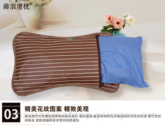 Long bamboo leaf health care pillow cool in summer and cool in the summer and ice silk mat pillow pillow 