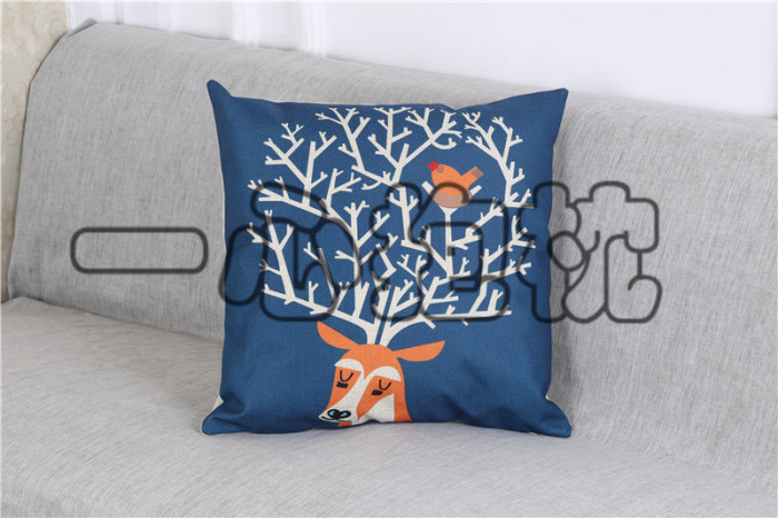 Cartoon pillow case pillow pillowcase pillow covers digital cushion cover.