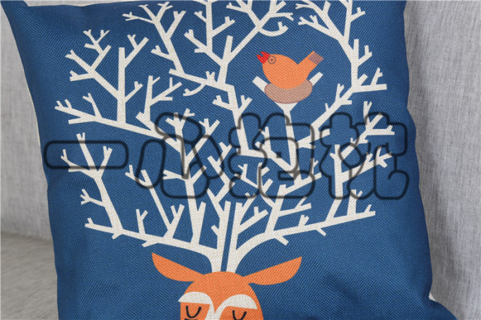 Cartoon pillow case pillow pillowcase pillow covers digital cushion cover.