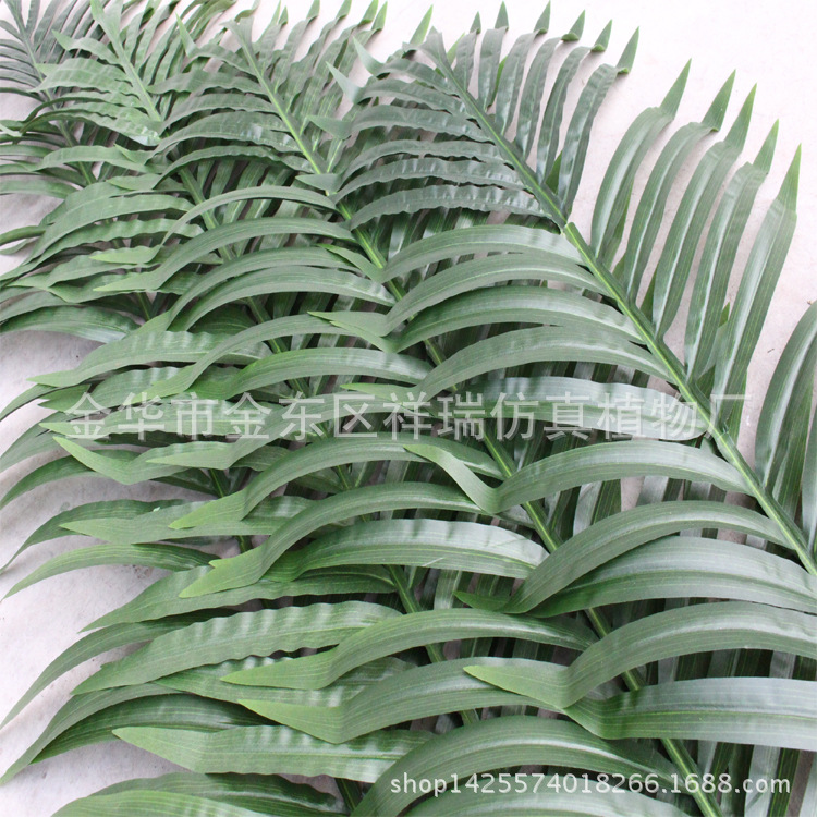 Artificial Coconut Tree Palm Leaf Tropical Green Botanical Garden Engineering Museum Coconut Leaf Fake Kwai Tree Leaf Scattered Leaves
