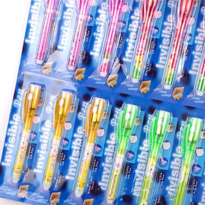 Invisible Magic Pen Money Detector Pen Luminous Pen Cartoon Magic Pens for Writing Letters School Peripheral Student Toys Wholesale