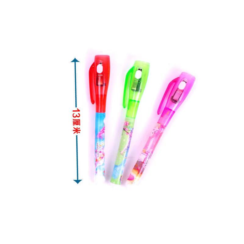 Invisible Magic Pen Money Detector Pen Luminous Pen Cartoon Magic Pens for Writing Letters School Peripheral Student Toys Wholesale