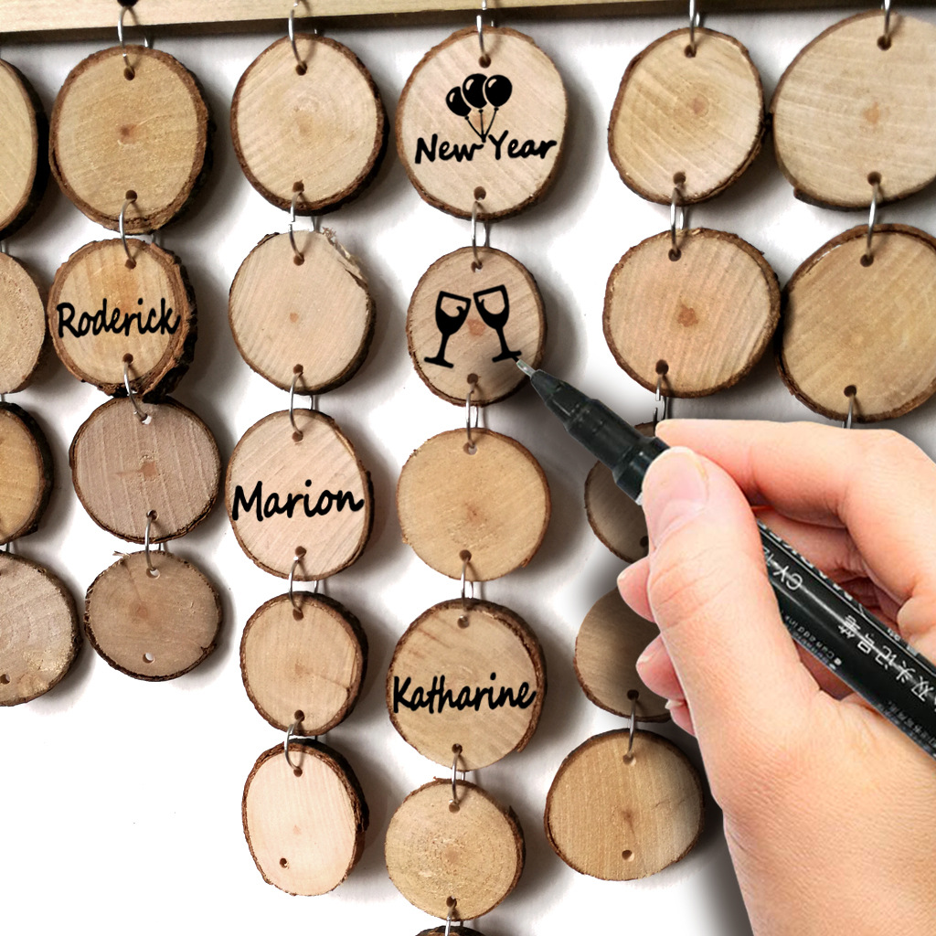Wooden Calendar Hanging Birthday Gathering Party Home Decoration Pendant DIY Handmade Memo Wall Calendar Notice Board Wooden Calendar Hanging Birthday Gathering Party Home Decoration Pendant DIY Handmade Memo Wall Calendar Notice Board