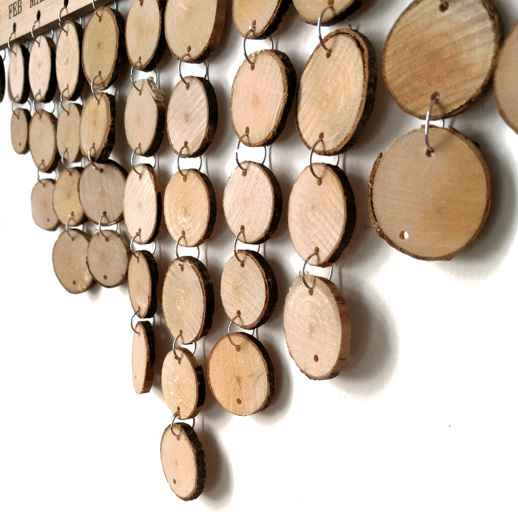 Wooden Calendar Hanging Birthday Gathering Party Home Decoration Pendant DIY Handmade Memo Wall Calendar Notice Board Wooden Calendar Hanging Birthday Gathering Party Home Decoration Pendant DIY Handmade Memo Wall Calendar Notice Board