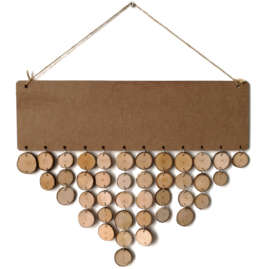Wooden Calendar Hanging Birthday Gathering Party Home Decoration Pendant DIY Handmade Memo Wall Calendar Notice Board Wooden Calendar Hanging Birthday Gathering Party Home Decoration Pendant DIY Handmade Memo Wall Calendar Notice Board