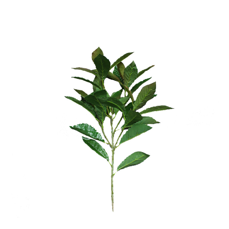 Artificial Plant Oak Leaf Board Millet Tree Summer Oak Leaf Three-Dimensional Branch Green Bar Leaf Green Landscape Engineering Factory Wholesale
