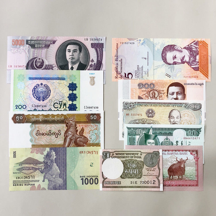 Fidelity new 10 foreign currency collection of real money real money real money paper money red envelopes to send friends and children know commemorative COINS Fidelity new 10 foreign currency collection of real money real money real money paper money red envelopes to send friends and children know commemorative COINS