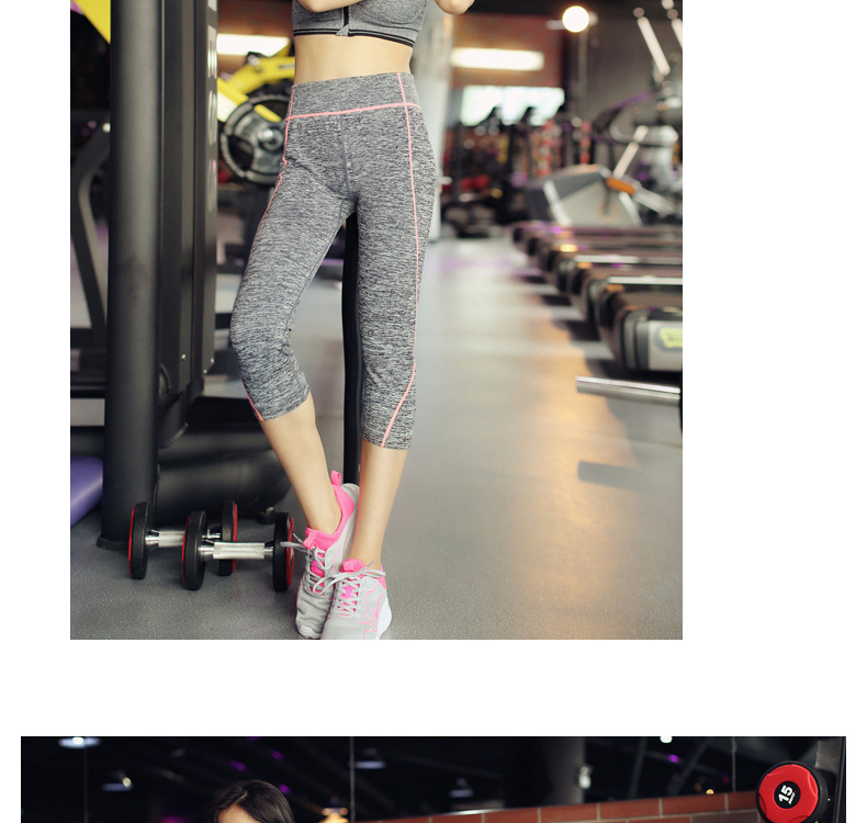 The Clearance Money Quick Dry Running Exercise Yoga Fitness Contrast color seven Pants manufacturer The Clearance Money Quick Dry Running Exercise Yoga Fitness Contrast color seven Pants manufacturer