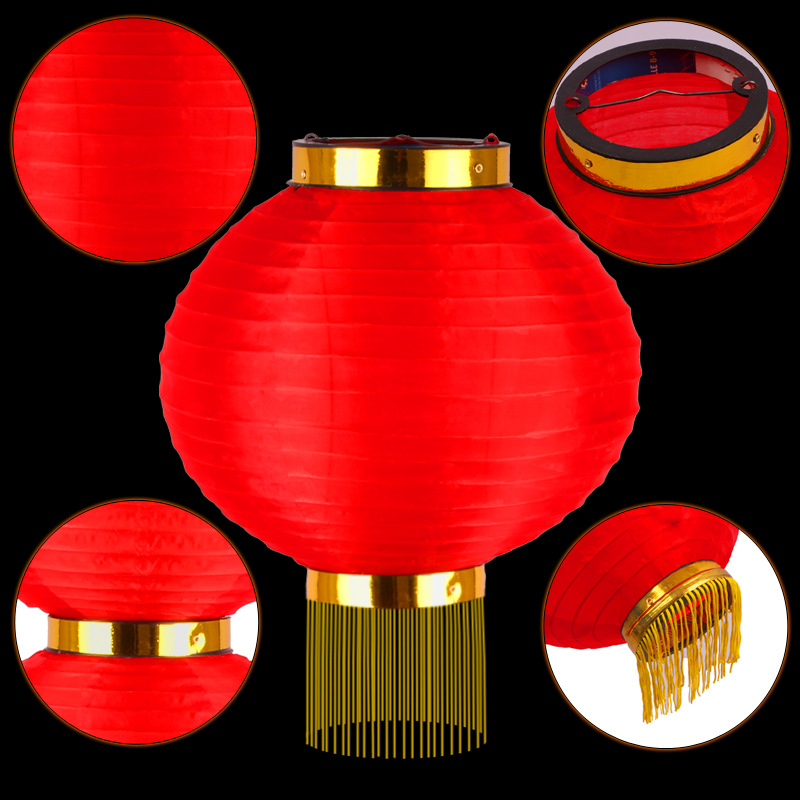 Lantern String Wholesale Steel Wire Led Red Lantern Advertising Lantern Outdoor round Lantern Folding Chinese New Year Decoration Lantern Lantern String Wholesale Steel Wire Led Red Lantern Advertising Lantern Outdoor round Lantern Folding Chinese New Year Decoration Lantern