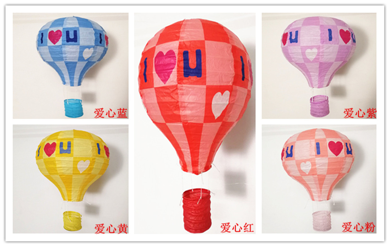 Hot Air Balloon Chinese Lantern Festival Atmosphere Decoration Kindergarten Pendant Folding Chinese Lantern Children's Birthday Party Decoration Hot Air Balloon Chinese Lantern Festival Atmosphere Decoration Kindergarten Pendant Folding Chinese Lantern Children's Birthday Party Decoration