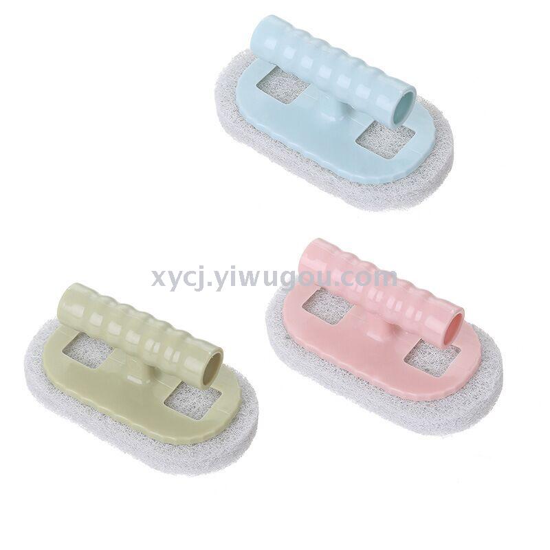 Bathtub brush with handle cleaning brush