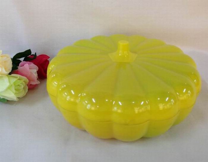 Miamine plastic pumpkin candy box creative dry fruit box wedding fruit box fruit tray separated storage box