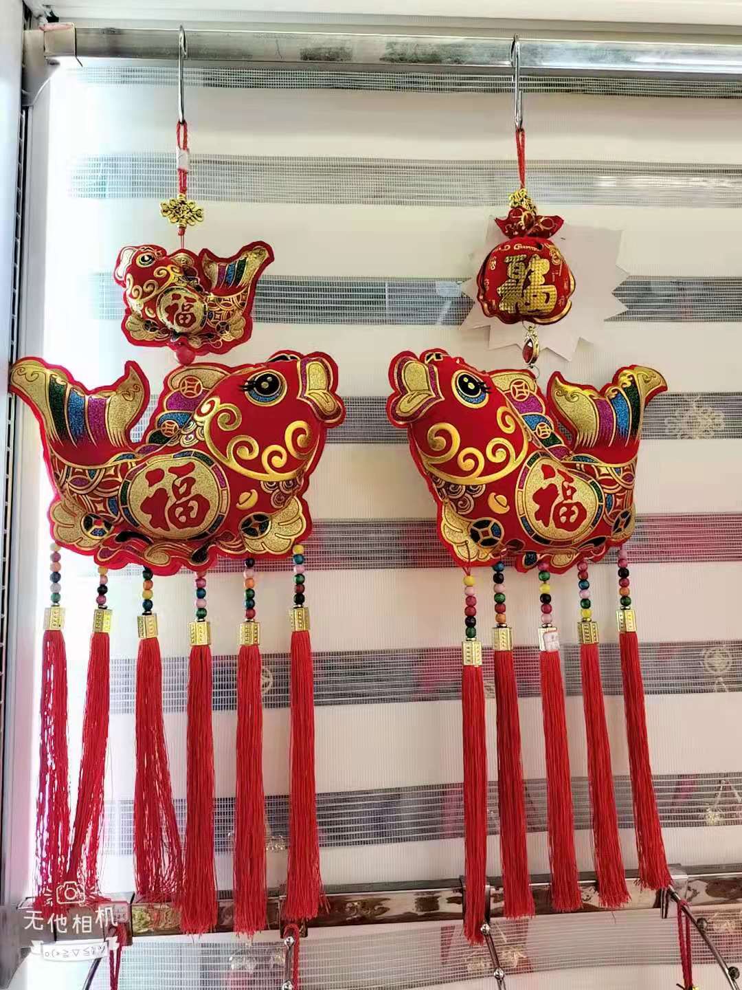 2021 New Spring Festival Pendant Festive Gift Chinese Knot Couplet Housewarming Happy Lantern Festival New Year Holiday
