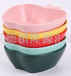 Ceramic glaze baking tray handle tray fruit tray octagonal baking tray gift tray salad tray fruit tray