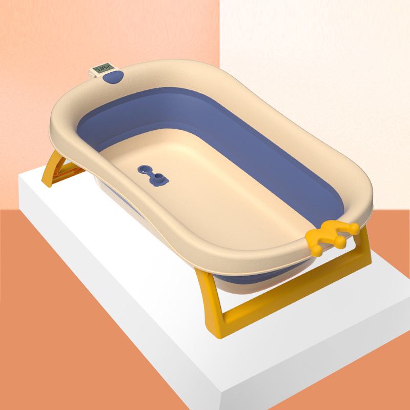 Baby Crown Bathtub with Thermometer