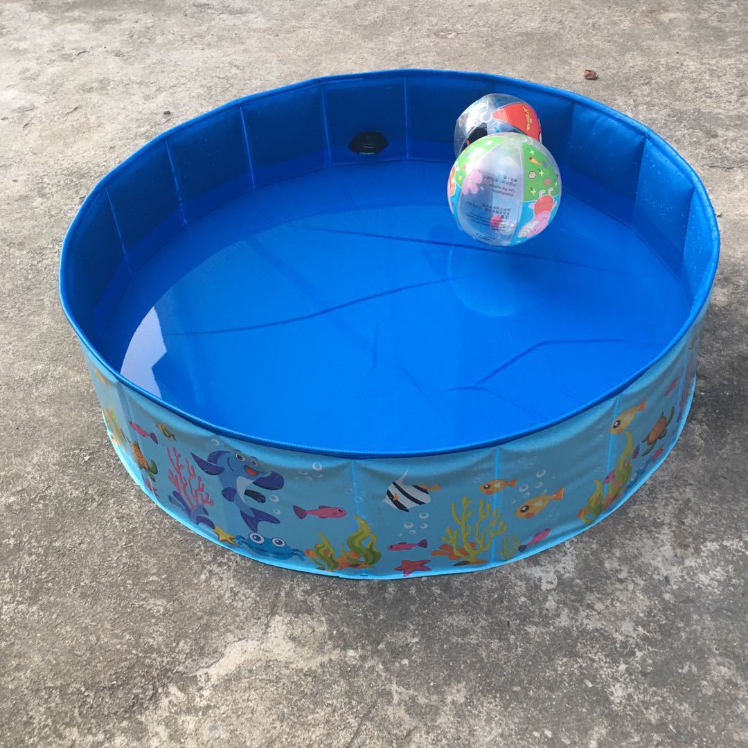 Manufacturers Currently Available Pet Bathtub Collapsible Pet Pool PVC Fit for Children Adults Foldable Tub