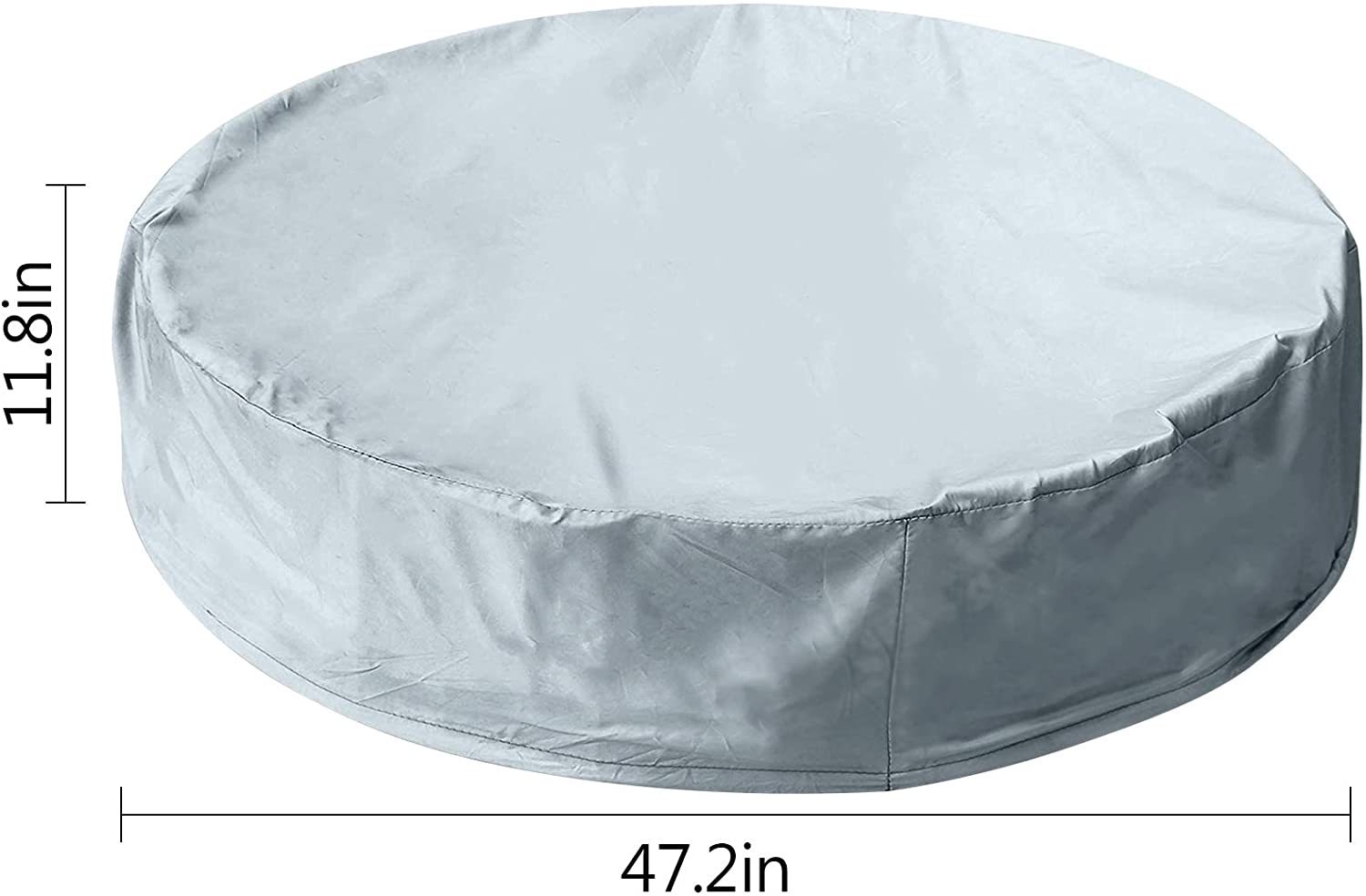 Outdoor Swimming Pool Cover round Bathtub Cover Foldable Children's Pet Dust Cover Waterproof Swimming Pool Cover