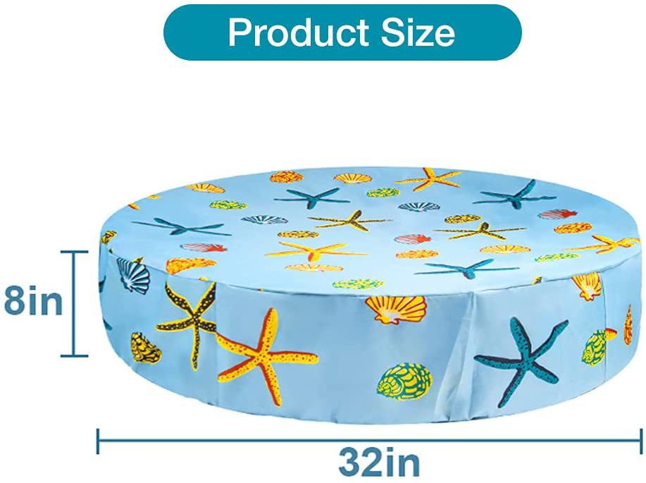 Outdoor Swimming Pool Cover round Bathtub Cover Foldable Children's Pet Dust Cover Waterproof Swimming Pool Cover