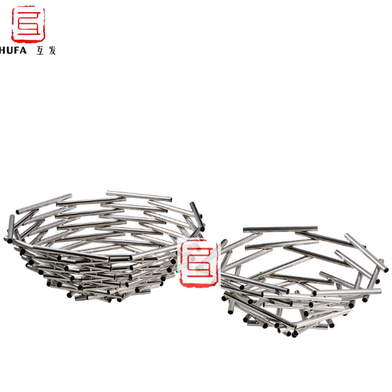 stainless steel fruit plate fruit tray fruit basket