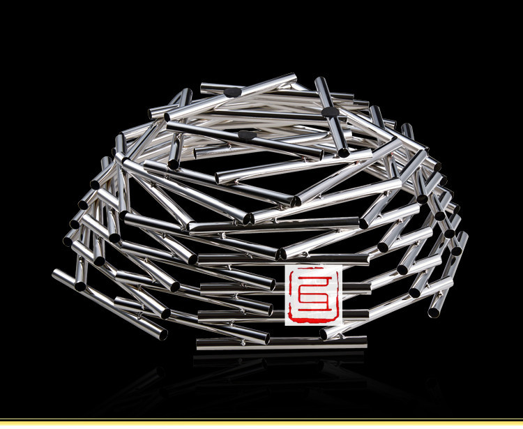 stainless steel fruit plate fruit tray fruit basket