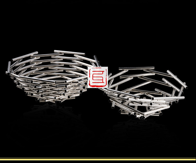 stainless steel fruit plate fruit tray fruit basket