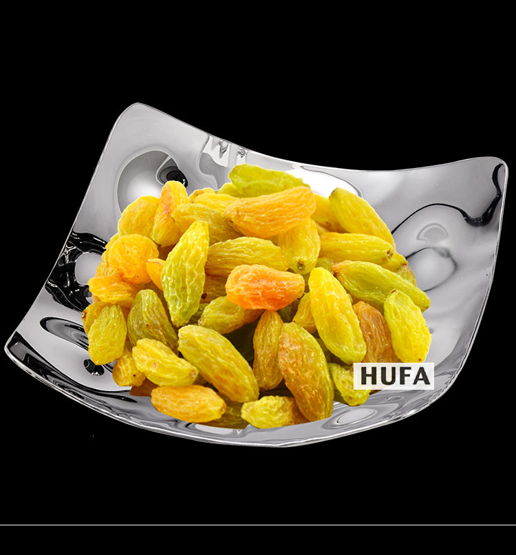 Hotel supplies stainless steel fruit dish fruit tray dessert basin dessert plate stainless steel kitchenware