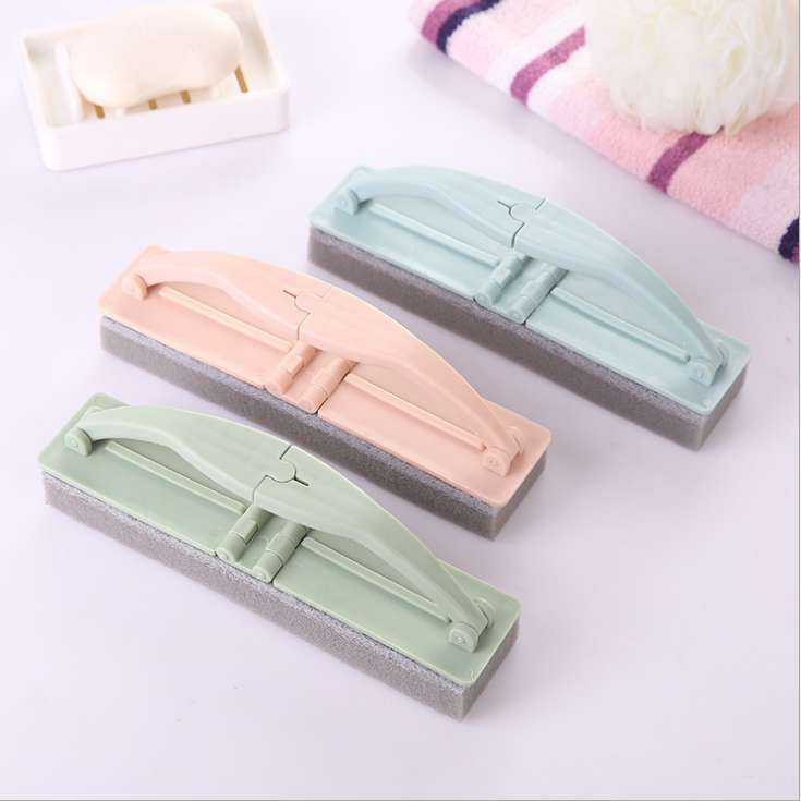 Japanese Style Folding Bathroom with Handle Spong Mop Bathtub Brush