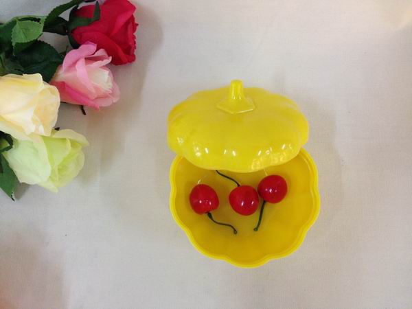 Miamine plastic pumpkin candy box creative dry fruit box wedding fruit box fruit tray separated storage box