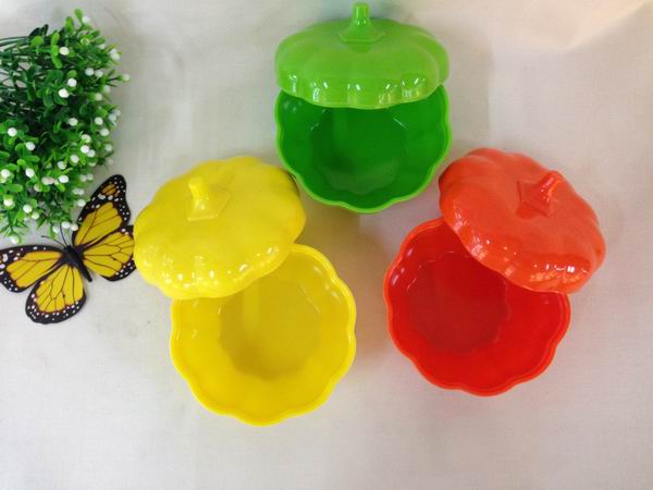Miamine plastic pumpkin candy box creative dry fruit box wedding fruit box fruit tray separated storage box