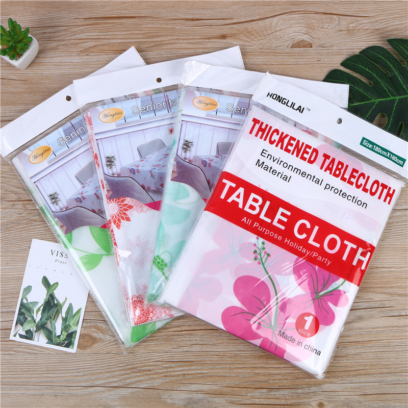 Home decoration simple printing tablecloth waterproof, anti - oil anti - ironing wash to rectangular table tablecloth