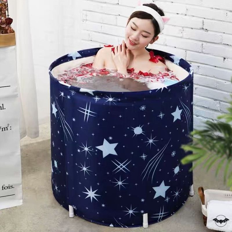 Fold Bath Bucket Adult Bath Barrel Bath Barrel Bath Bucket Children&#039;s Bath Bucket Baby Bathtub Bathtub Household Bathtub