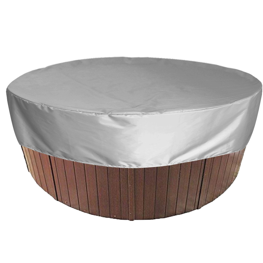 Outdoor Bathtub Cover Outdoor Square Hot Tub Top Cover Waterproof Canopy Dust Cover Silver Pastebrushing Rainproof Outdoor Bathtub Cover Outdoor Square Hot Tub Top Cover Waterproof Canopy Dust Cover Silver Pastebrushing Rainproof