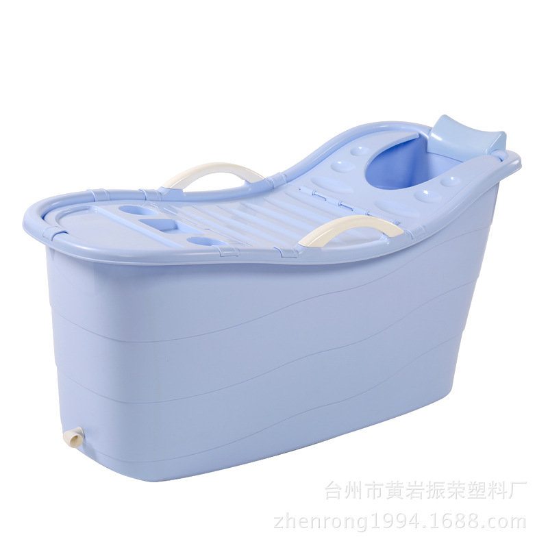 Zhenrong Factory Fashion New Bath Bucket Adult Bathtub Bathtub Bath Barrel Thickened Sauna Bucket Warm Pp
