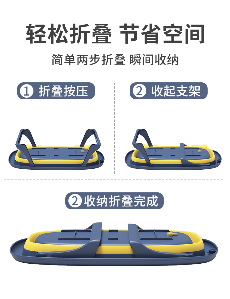Baby Bathtub Baby Foldable Bathtub Children Sitting Lying Small Size Bath Bucket Household Newborn Children's Products