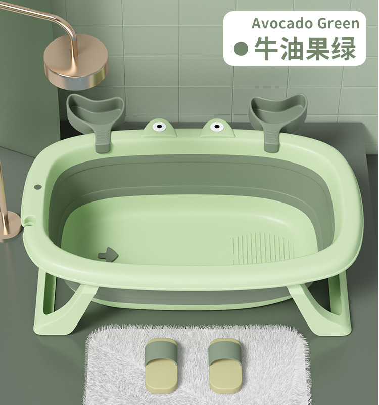 Baby Bathtub Baby Foldable Bathtub Children Sitting Lying Small Size Bath Bucket Household Newborn Children's Products